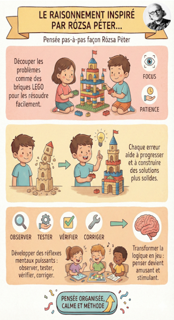 Le raisonnement inspiré de Rózsa Péter
